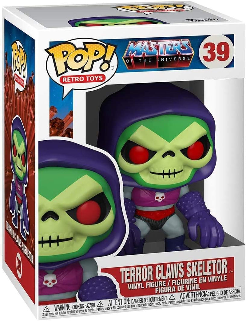 POP Retro Toys: Masters of the Universe Terror Claws Skeletor Funko Vinyl-Figur (B ndel mit kompatib