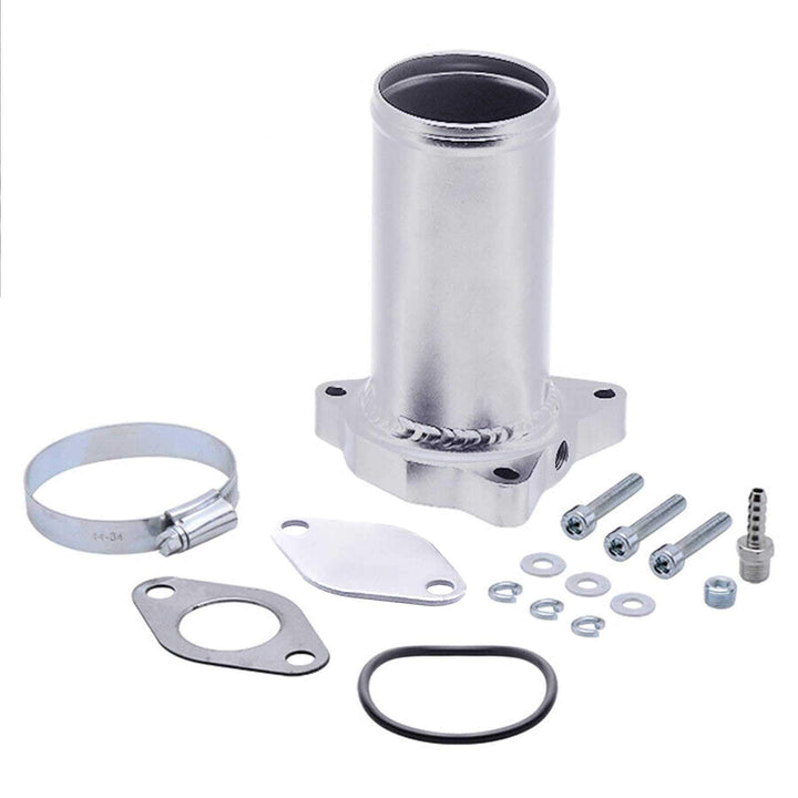 AGR Ventil Kit für AGR Delete Kit 1.9 TDI 130/160 CV Diesel 57mm Silber, Silber