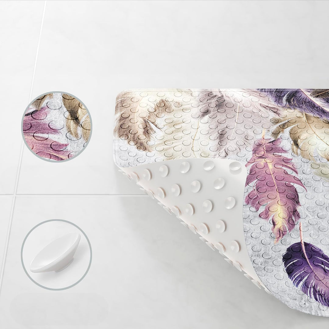 Sanilo Badematte 53 x 53 cm, rutschfeste Duschmatte für Dusche und Badewanne, Antirutschmatte maschi