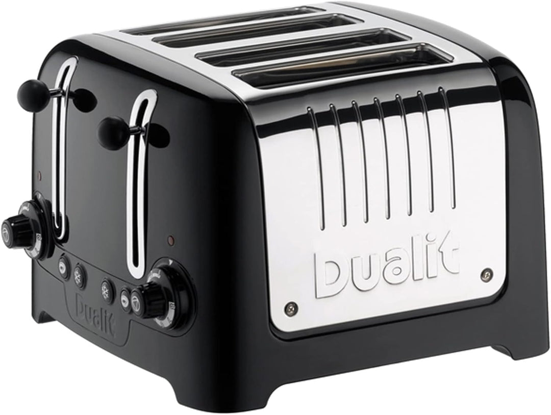 Dualit 46225 4 Scheiben Lite Toaster gloss, schwarz (black)