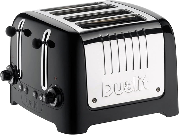 Dualit 46225 4 Scheiben Lite Toaster gloss, schwarz (black)