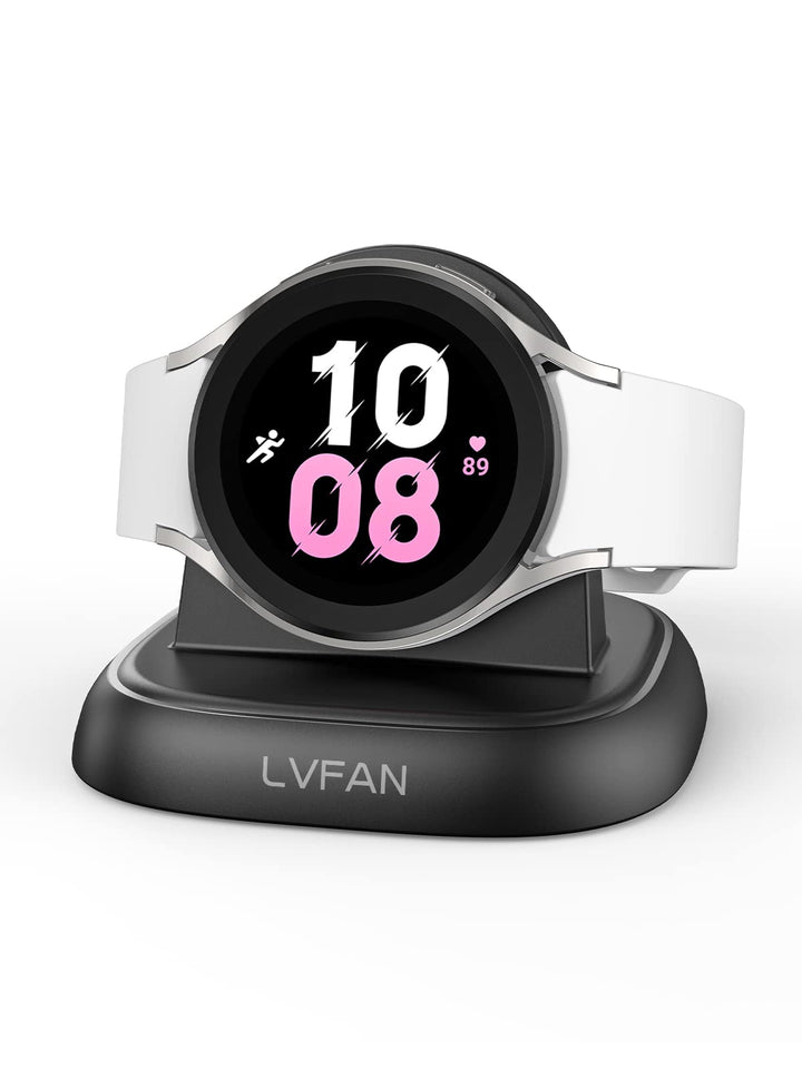 LVFAN Ladegerät für Samsung Galaxy Watch 8, Smartwatch Ladestation mit USB C Ladekabel, Kabellose Ma