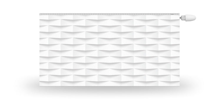 Magnetische Heizkörperverkleidung - 160x60 cm - Magnet Heizkörperabdeckung - Motiv Geometrie - Wasse
