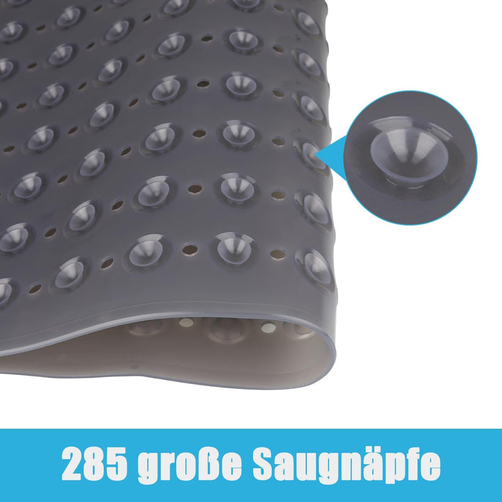 Lurowo Duschmatte rutschfest 80 * 80cm Duscheinlage, Antirutschmatte mit Saugnäpfe für Dusche oder B