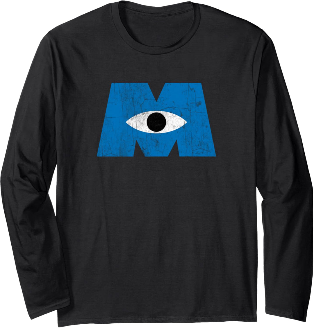 Disney Pixar Monsters Inc. Eye Logo Langarmshirt