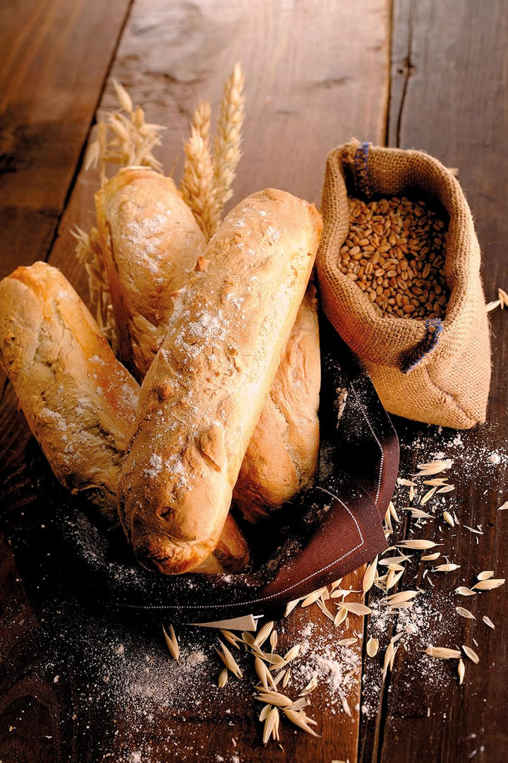 Moulinex OW6101 Home Bread Baguette Brotbackautomat | für bis zu 1,5 kg Brot | 16 Programme | hausge