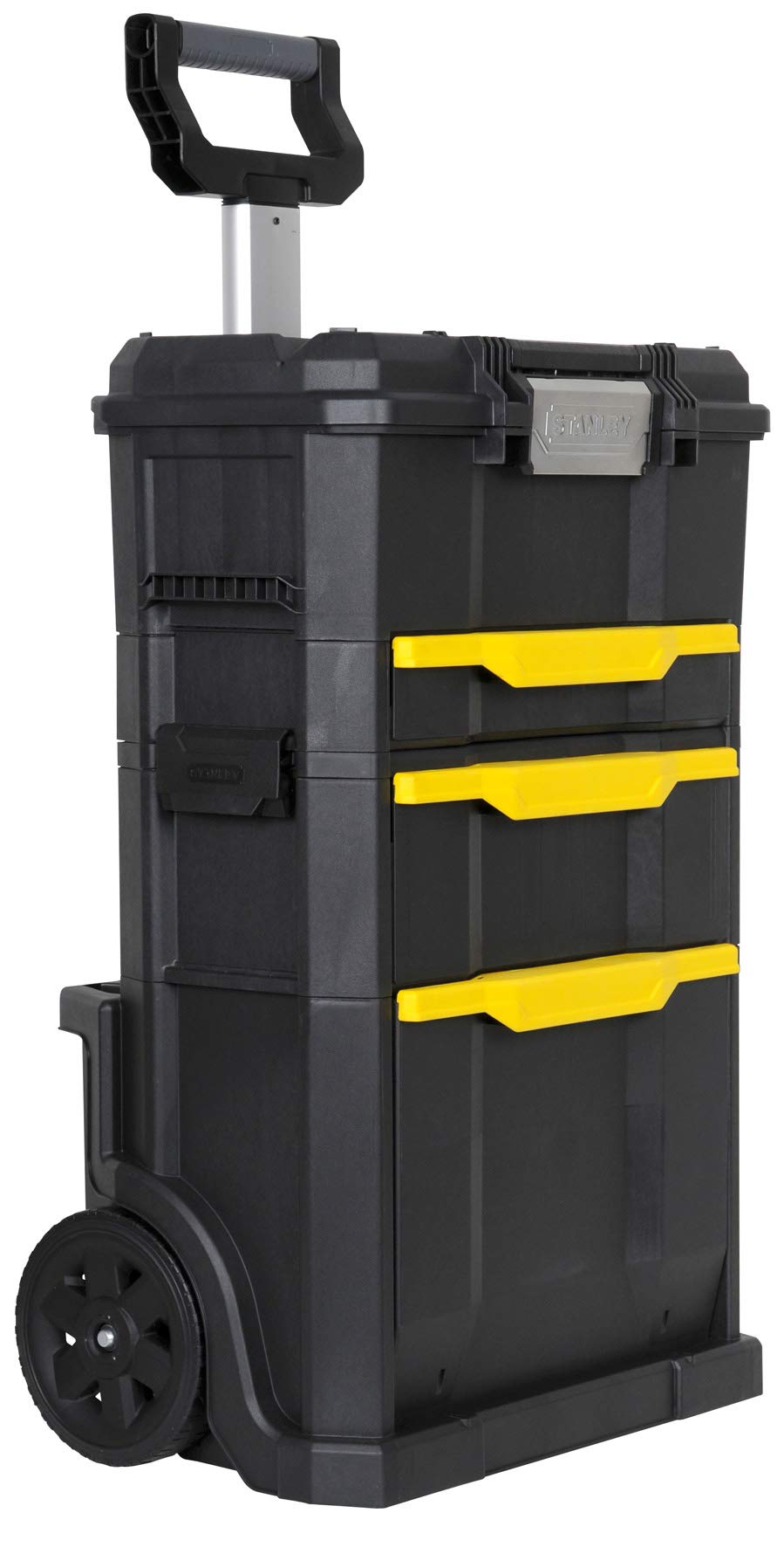Stanley Rollende Werkstatt (77,8 x 48,8 x 34,8 cm, 2-in-1, modular aufgebaut, drei entnehmbare Werkz