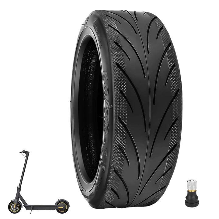 Prodrocam 60/70-6,5 Tubeless Reifen für Segway Ninebot Max G30 Scooter Ersatzräder Verdickt 10 Zoll