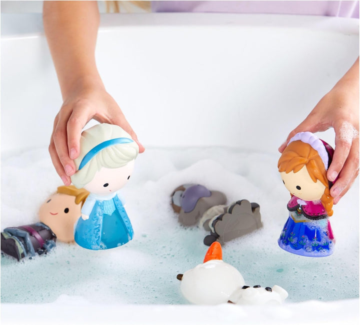 Disney Store Offizielles Badespielzeugset „Die Eiskönigin – Völlig unverfroren“, 5-teilig, enthält F