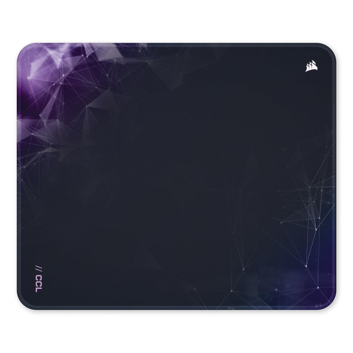 Corsair MM300 Sci-Fi Dark Mittleres Anti-Fray-Stoff-Gaming-Mauspad – 36cm x 30cm, Textilgewebe, ruts