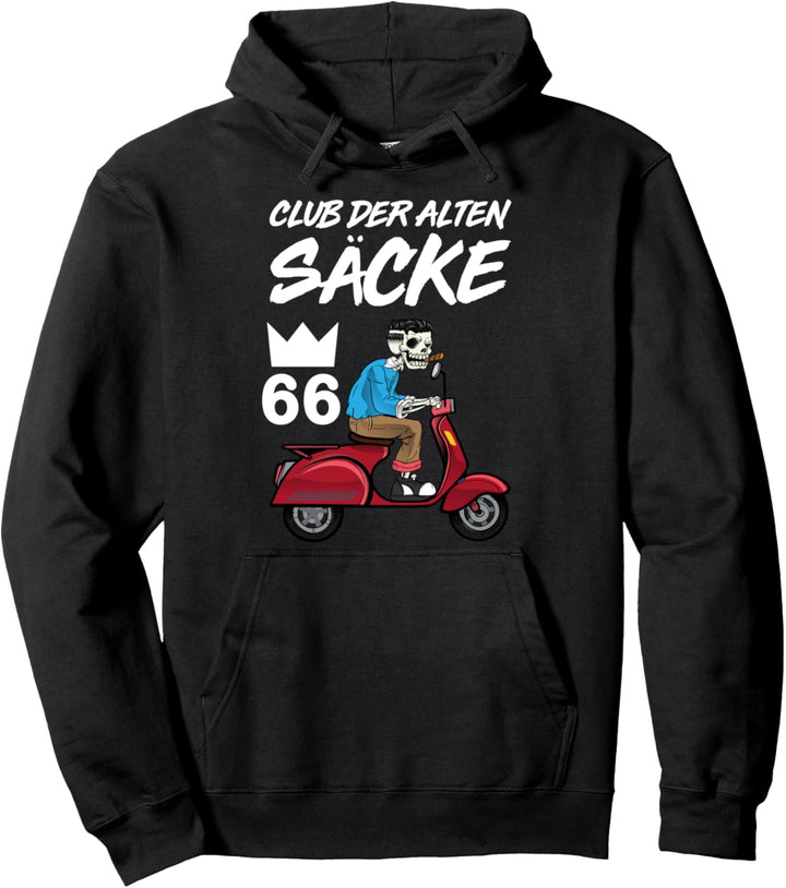 Club der alten Säcke 66 Geburtstag Pullover Hoodie