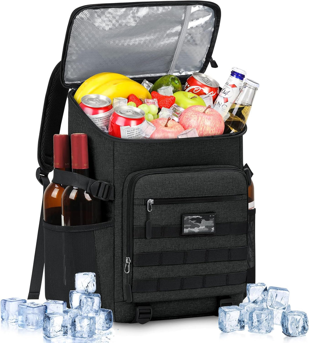 NEWHEY Kühlrucksack 30L Wasserdichtes Isolierter Kühltasche Grosse Kapazität Thermo Picknickrucksack