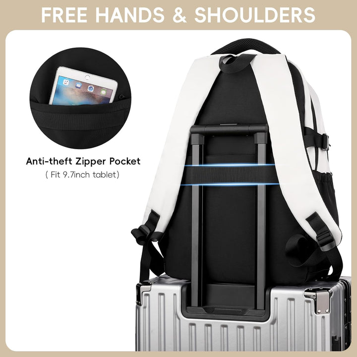 Amythe 2025 Schulrucksack Jungen Teenager, Gross Rucksack Schule Lässiger Oberstufe Schulranzen Wass