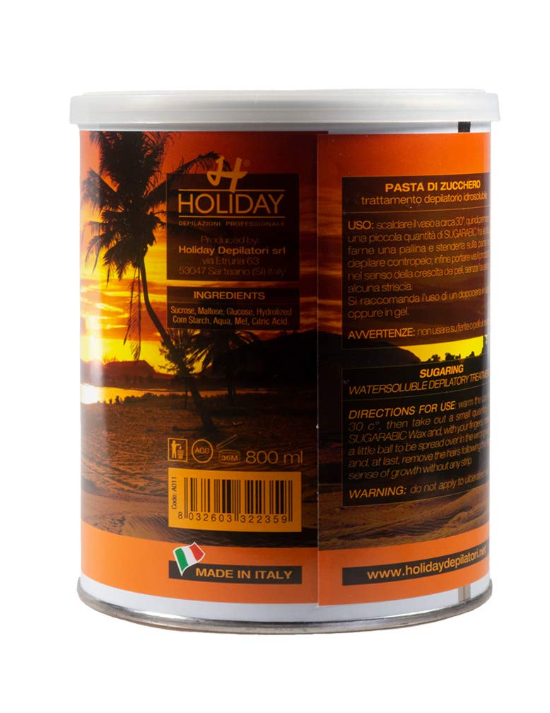 Zuckerpasten SUGARABIC 2 x 1 kg Sugaring Zuckern die effektive langfristige Haarentfernung ohne Vlie