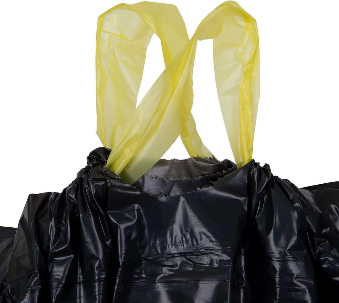 Müllsäcke 120L Schwarz - MIT ZUGBAND - 100 Recycelt - XXL Mülltüten (50 bis 1000 Säcke wählbar) (250