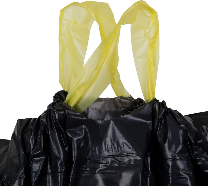 Müllsäcke 120L Schwarz - MIT ZUGBAND - 100 Recycelt - XXL Mülltüten (50 bis 1000 Säcke wählbar) (250