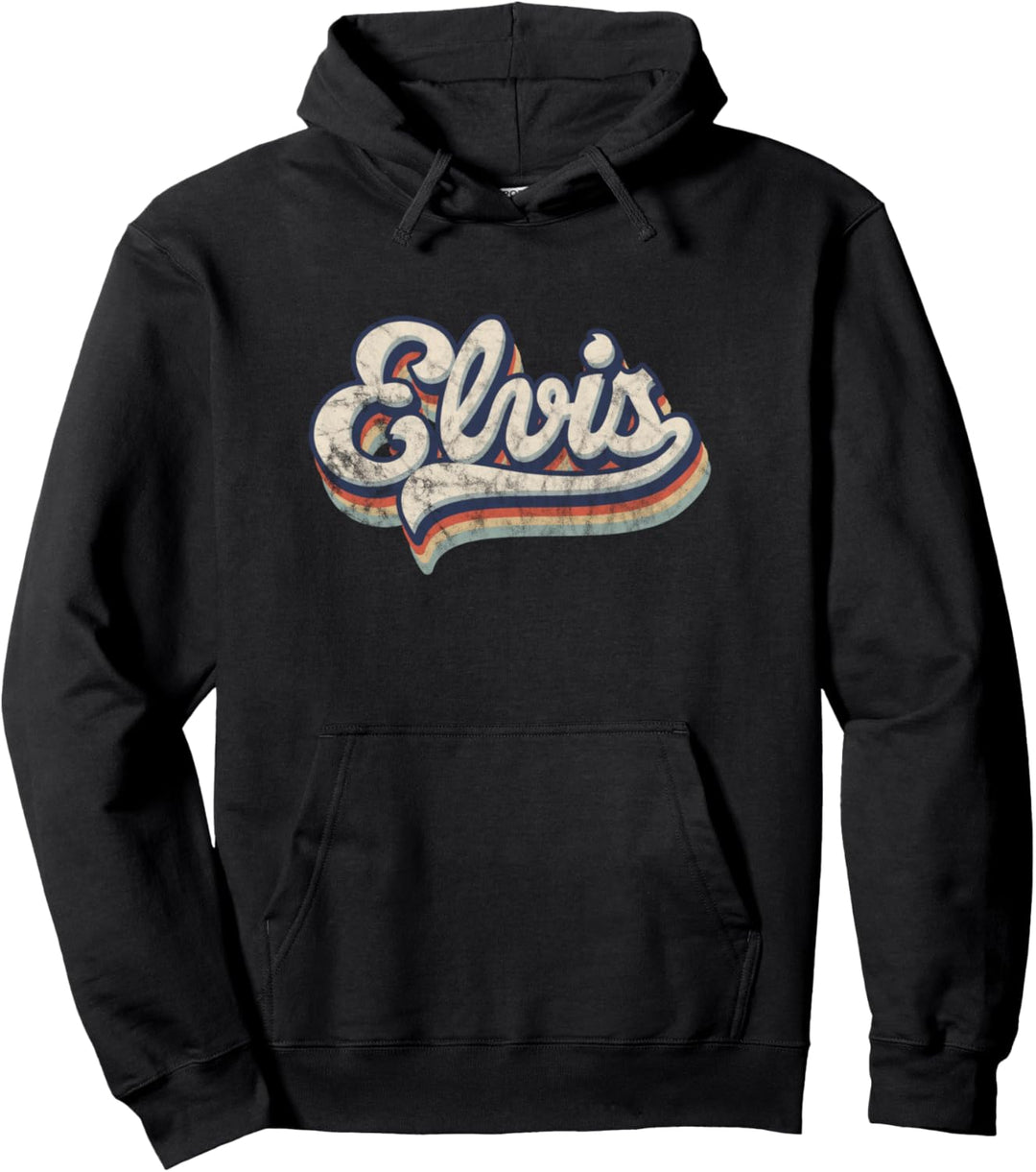 Elvis Name Spitzname Alias 70er 80er Vintage Pullover Hoodie