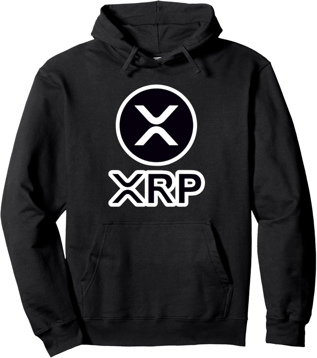XRP Ripple Crypto Digitalwährungslogo Pullover Hoodie