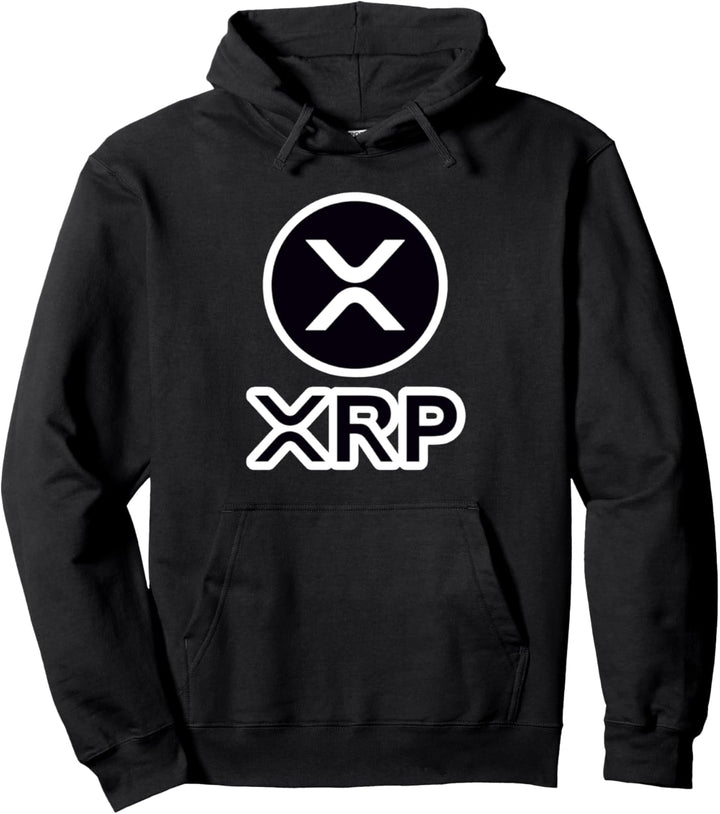 XRP Ripple Crypto Digitalwährungslogo Pullover Hoodie