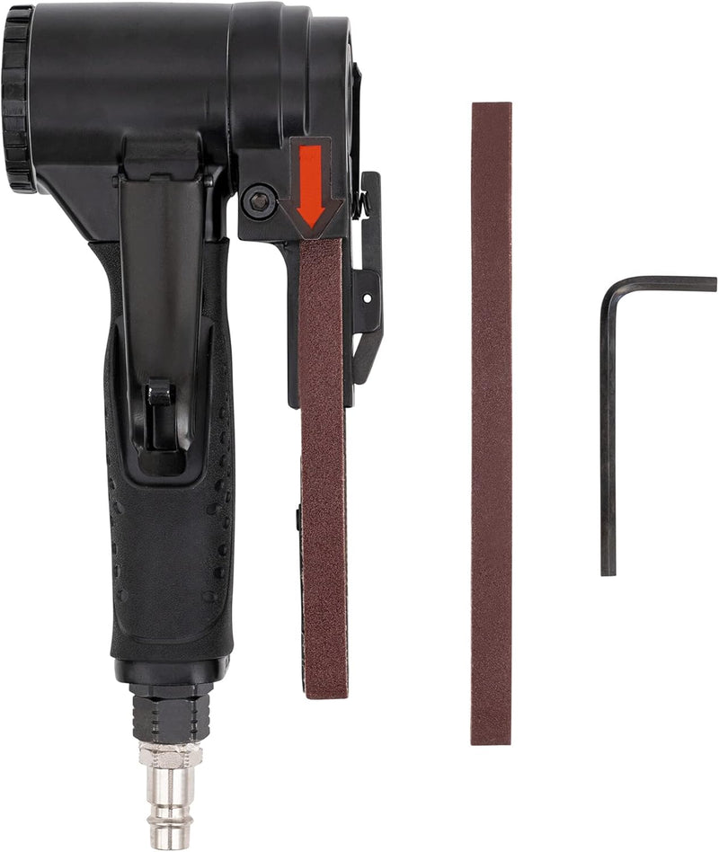 STIER Bandschleifer BS-200, Länge 305mm, 20.000U/Min, Schleifbandgrösse 330x10mm für das Arbeiten an