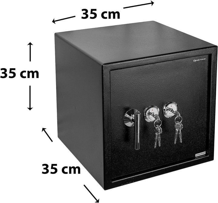 Genie Hand – Doppelschloss Safe – Zeiss-Schloss (Standard), Standard