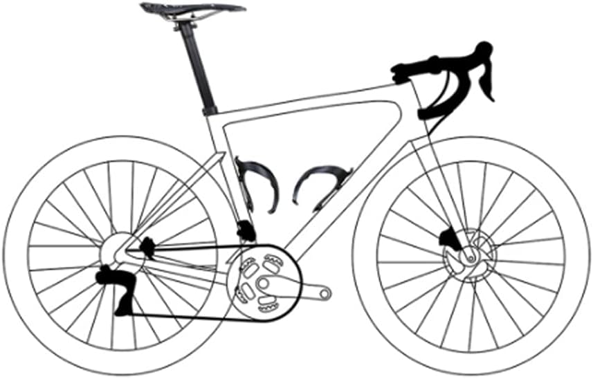 QIKU Carbon Fahrrad Sattelstützen MTB Sattelstütze/Rennrad Sattelstütze 27.2/31.6 * 350/400MM 31.6×4