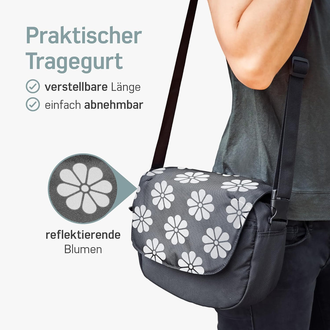 Borgen KLICKfix Lenkertasche Fahrrad - Wasserabweisende und geräumige Fahrrad Lenkertasche 5 L - Fah