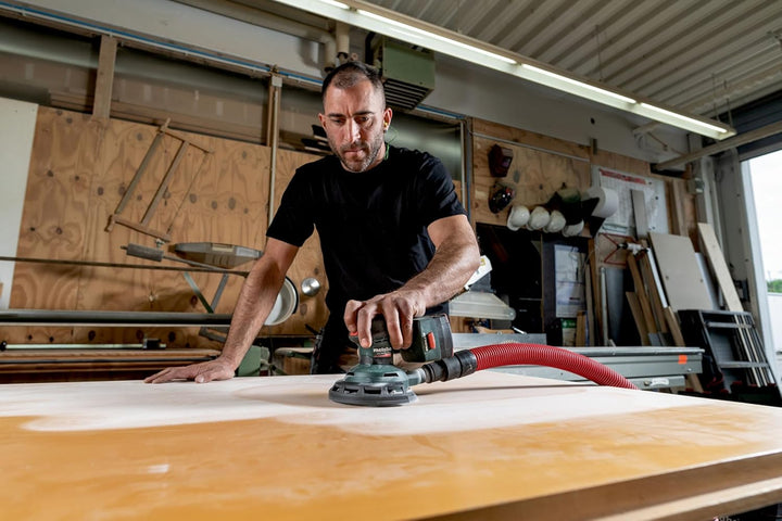 metabo Akku-Exzenterschleifer SXA 18 LTX 150 BL - 18 V, 150 mm Schleifteller-Ø - Drehzahlregelung, S