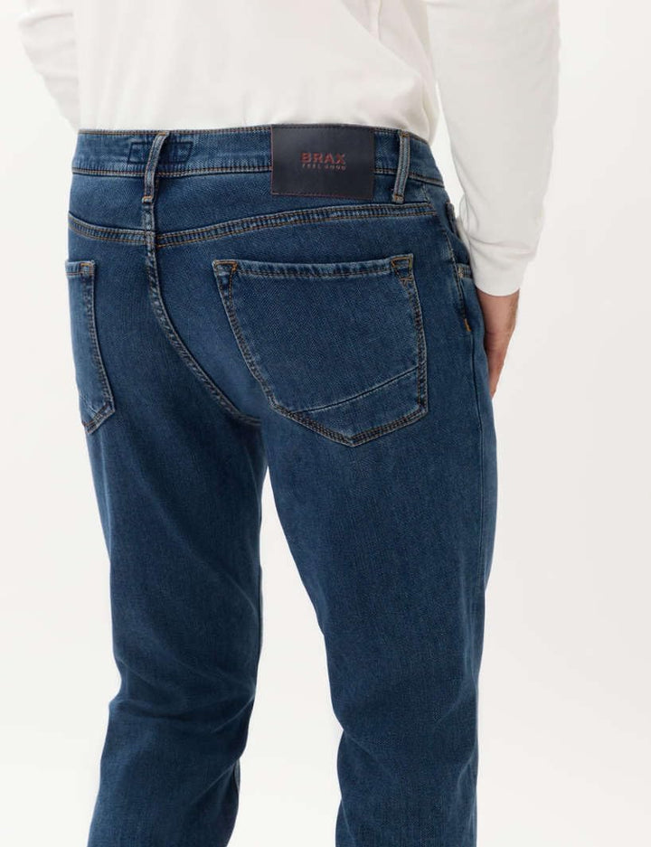 BRAX Herren Style Chuck Relax Flex Jeans 32W / 30L Deep Sea Used, 32W / 30L Deep Sea Used