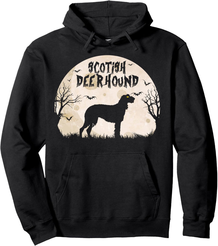 Halloween Horror Schottischer Hirsch Pullover Hoodie