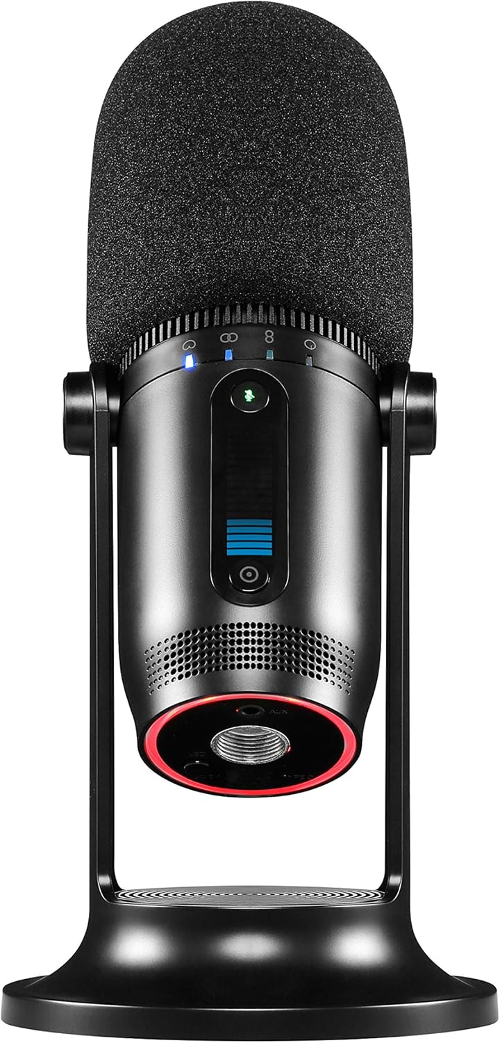 Thronmax Mdrill One Pro (M2P-BKIT) Kondensator Mikrofon SET (Schwarz) für professionelle HD Aufnahme