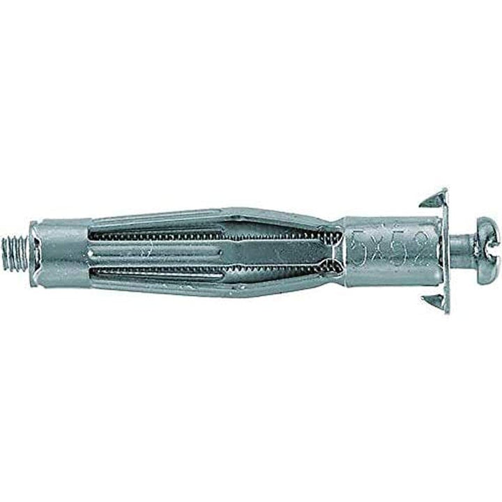 fischer HM 8 x 54 SS - Hohlraum-Metalldübel mit Sechskantschraube zum Befestigen von Bildern, Gardin