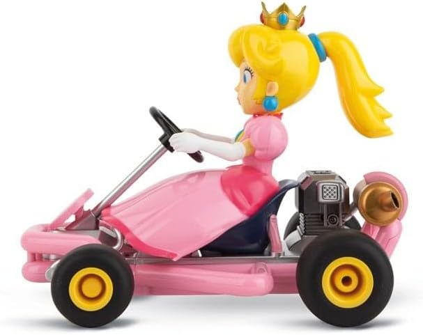 Carrera - 370200986P RC I Mario Kart I Pipe Kart Peach 24GHz Original Lizenz-Kart für spannende Renn