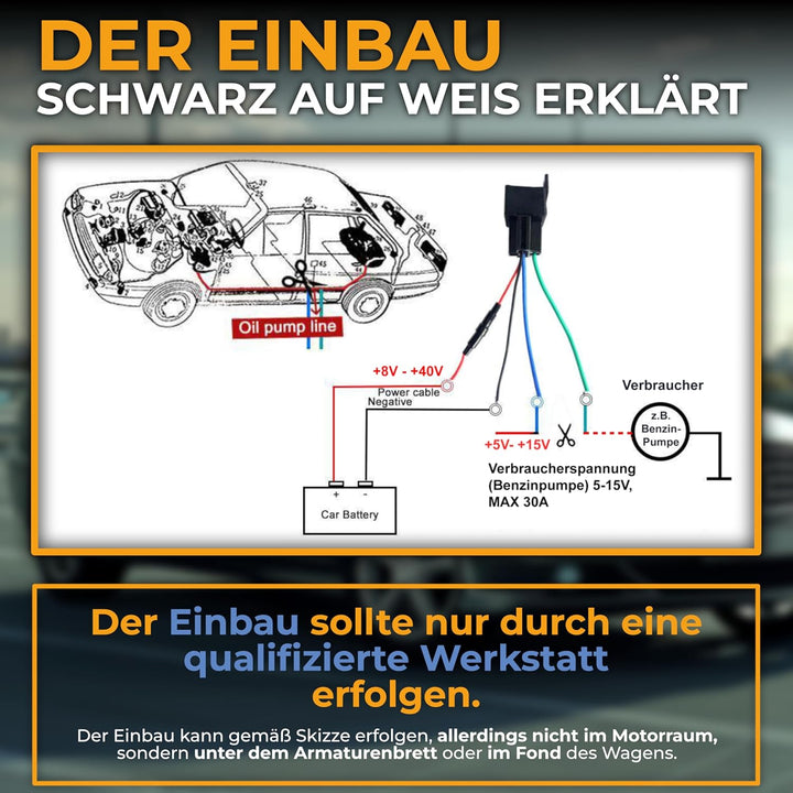 Tracy-TS, 4G/LTE Track & Stop' GPS-Tracker inkl. WEGFAHRSPERRE, Immobilisierung. SOFORTSTARTPAKET in