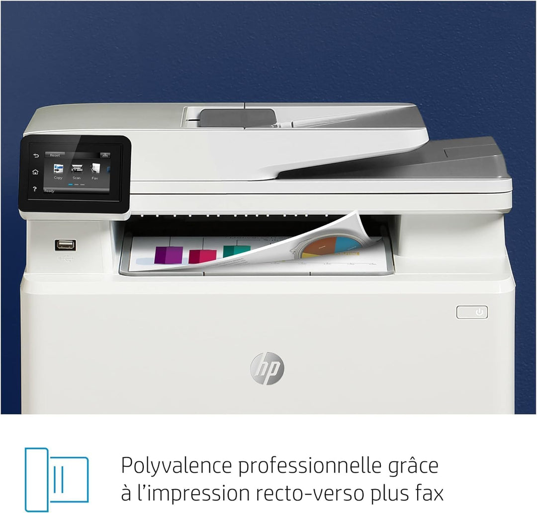 HP Color LaserJet Pro M283fdw Multifunktions-Farblaserdrucker (256MB, Drucker, Scanner, Kopierer, Fa