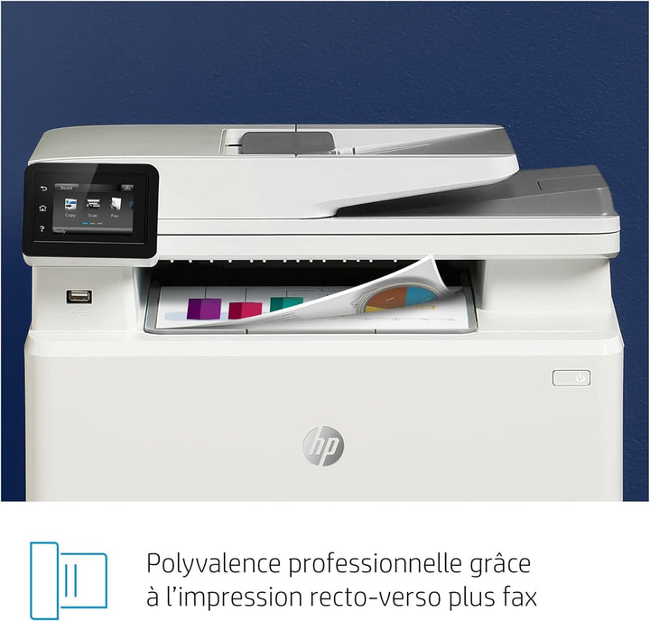 HP Color LaserJet Pro M283fdw Multifunktions-Farblaserdrucker (256MB, Drucker, Scanner, Kopierer, Fa
