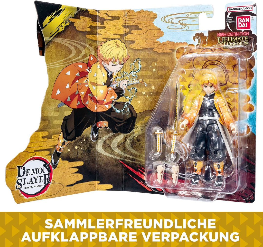 BANDAI - Ultimate Legends HD - Actionfigur Demon Slayer 12 cm - Zenitsu Agatsuma - Offizielle Demon