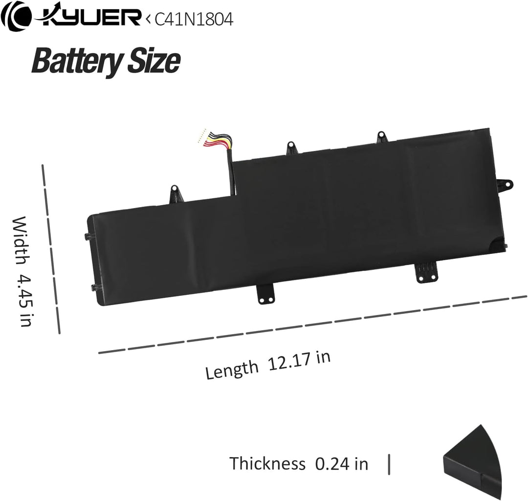 C41N1804 Laptop Akku für Asus ZenBook Pro 14 UX450 UX450F UX450FD UX450FDX UX450FDA UX480 UX480F UX4