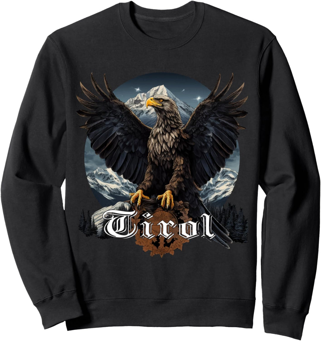 Tiroler T-Shirt für Herren Damen & Kinder Adler Wappen Sweatshirt