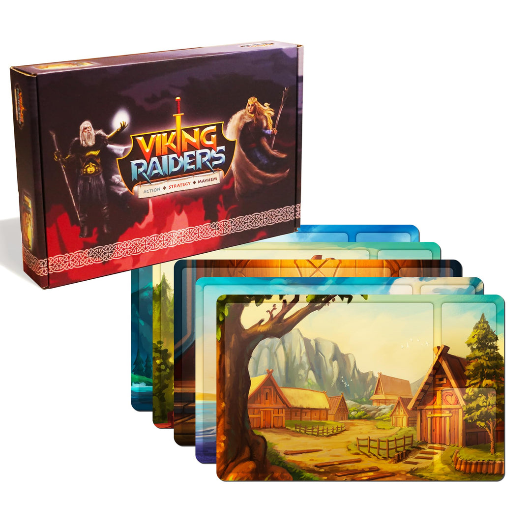 Set mit 5 Spielermatten, offizielles Zubehör