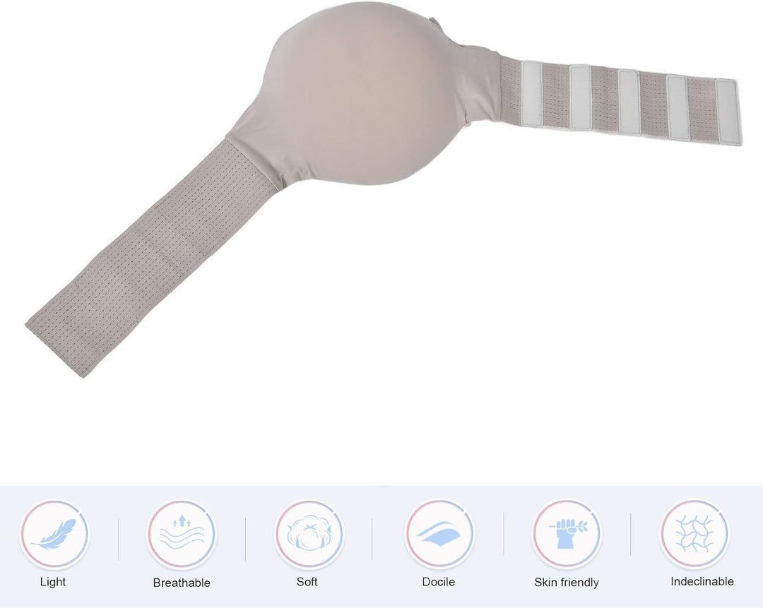 Gefälschter Schwangerschaftsbauch,mit Memory-Schaum,leichtem,atmungsaktivem Simulations-Silikon-Schw