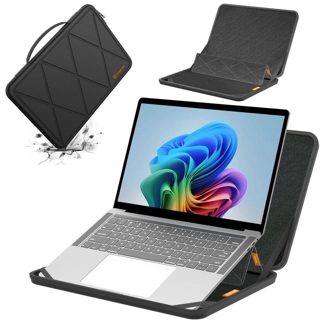Smatree MS56 Hard Eva Schutzhülle mit Ständer Kompatibel für 14 Zoll Samsung Galaxy Book5/4/3 Pro, f