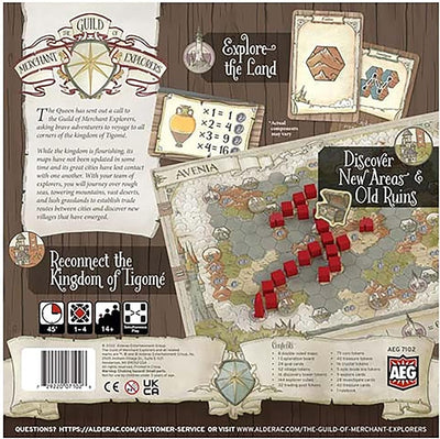 Alderac Entertainment - The Guild of Merchant Explorers - Board Game - Base Game - for 1-4 Players -