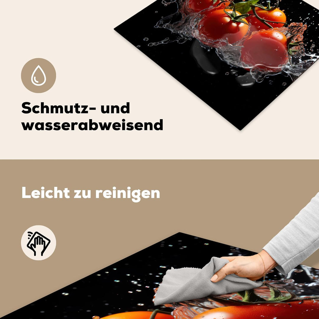 KitchenYeah© Herdabdeckplatte Einteilig Abdeckplatten Cerankochfeld Abdeckung Ceranfeld Herdplattena