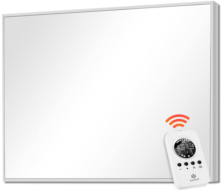 KESSER® Infrarotheizung Mit Thermostat Infrarotheizkörper Elektroheizung Infrarot Heizung Wandheizun