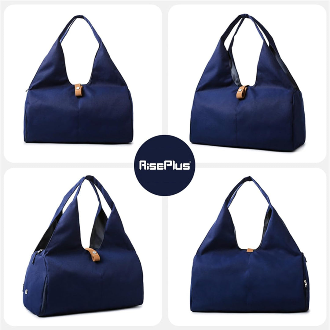 Yogatasche Sporttasche Damen Herren mit Schuhfach &amp; Nassfach – Yoga Tasche Fitnesstasche Trainingsta