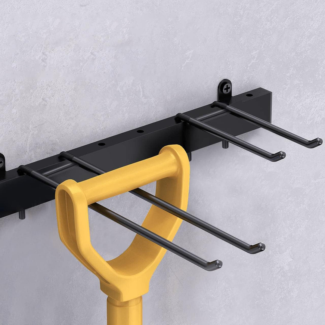Bomclap Garagen Gerätehalter 46 inch, Metall Wandhaken 12 Haken Werkzeugregal Wand Werkzeughalter fü