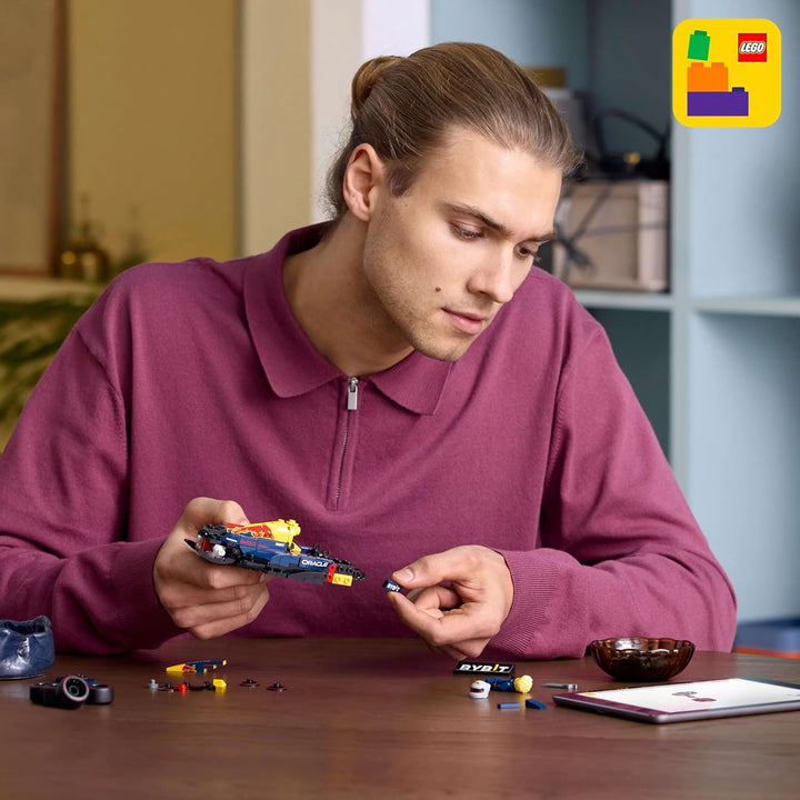 LEGO Speed Champions Oracle Red Bull Racing RB20 F1 Rennauto - Modell für Erwachsene mit Formel 1 Mi