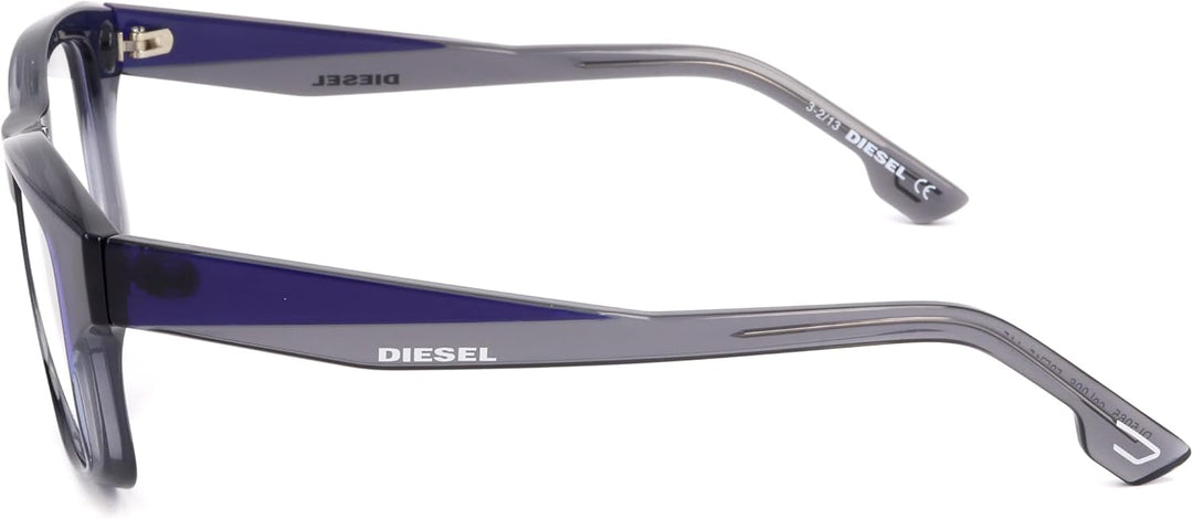 Diesel Brillengestelle DL5065 52096 Rechteckig Brillengestelle 52, Blau