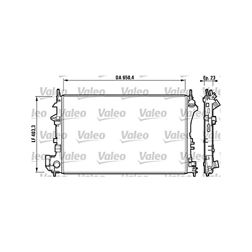 Valeo Kühler Motorkühlung 732879